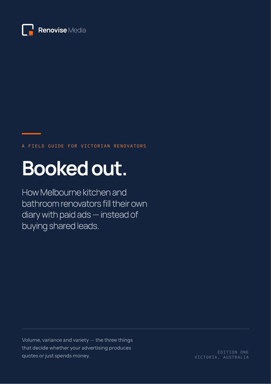 Cover of Booked Out, a field guide for Victorian renovators